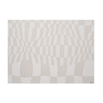 chilewich | placemat rectangle | warp sand