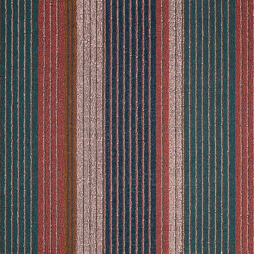 chilewich | shag big mat 91x152cm (36x60") | pleat stripe raspberry