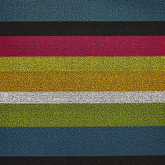 chilewich | shag doormat 46x71cm (18x28") | bold stripe multi