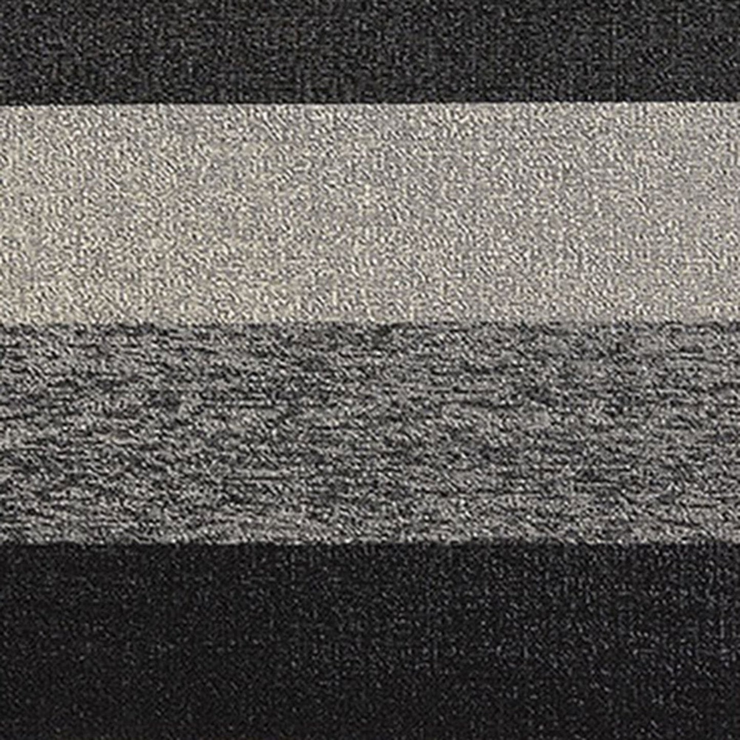 chilewich | big mat 91x152cm (36x60") | marbled stripe salt + pepper
