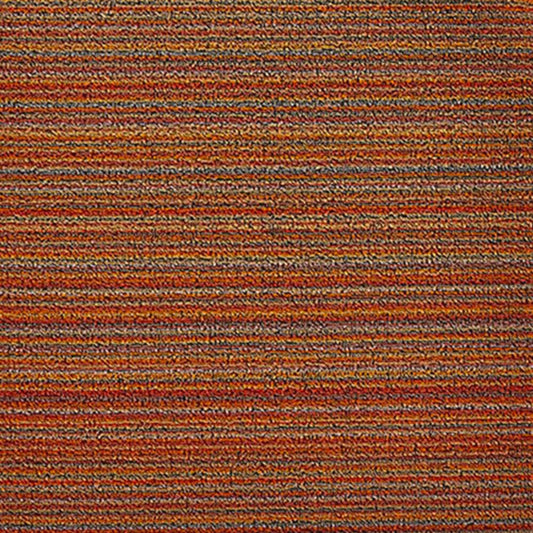 chilewich | shag doormat 46x71cm (18x28") | skinny stripe orange