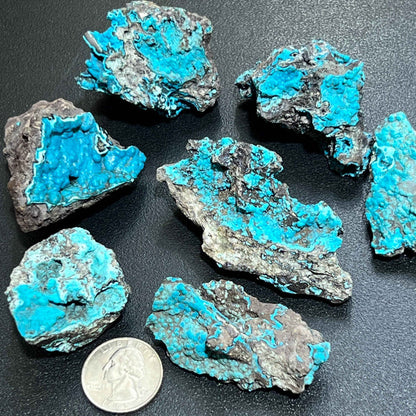 Chrysocolla Crystal Clusters Rough Raw Specimens From Peru Wholesale