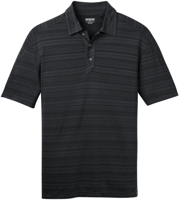 No-Logo CLOSEOUT - OGIO Elixir Polo-Active-OGIO-Blacktop-S-Thread Logic