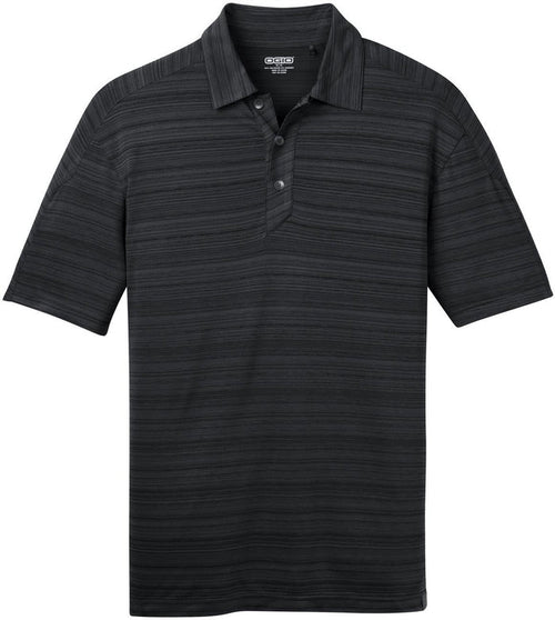 No-Logo CLOSEOUT - OGIO Elixir Polo-Active-OGIO-Blacktop-S-Thread Logic