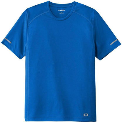 No-Logo CLOSEOUT - OGIO Endurance Level Mesh Tee-Polos-OGIO-Electric Blue-S-Thread Logic