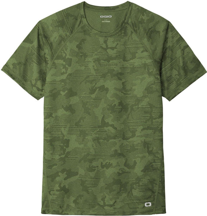 No-Logo CLOSEOUT - OGIO Endurance Pulse Phantom Tee-Polos-OGIO-Grit Green Camo-S-Thread Logic