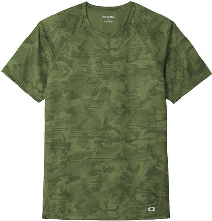 No-Logo CLOSEOUT - OGIO Endurance Pulse Phantom Tee-Polos-OGIO-Grit Green Camo-S-Thread Logic