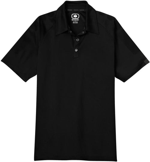 No-Logo CLOSEOUT - OGIO Optic Polo-Active-OGIO-Blacktop-S-Thread Logic
