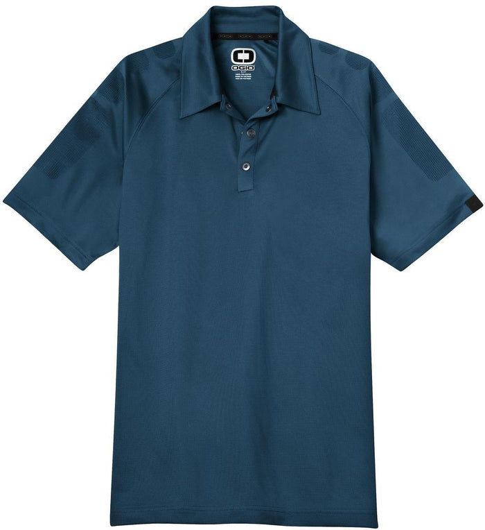 No-Logo CLOSEOUT - OGIO Optic Polo-Active-OGIO-Blue Indigo-S-Thread Logic
