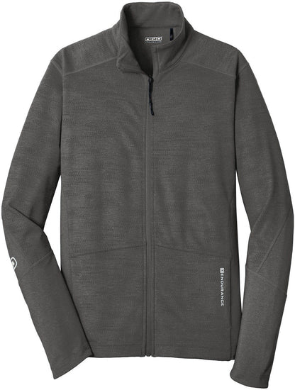 No-Logo CLOSEOUT - OGIO Sonar Full-Zip-Full Zips-OGIO-Blacktop Heather-XS-Thread Logic