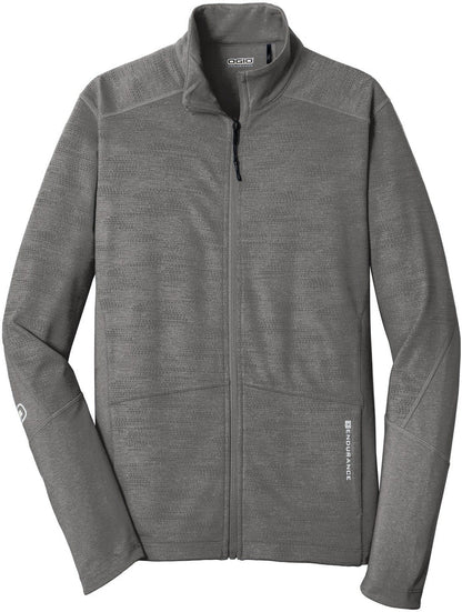 No-Logo CLOSEOUT - OGIO Sonar Full-Zip-Full Zips-OGIO-Track Grey Heather-XS-Thread Logic