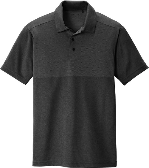 No-Logo CLOSEOUT - OGIO Surge Polo-Active-OGIO-Blacktop Heather-S-Thread Logic
