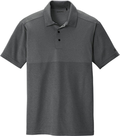 No-Logo CLOSEOUT - OGIO Surge Polo-Active-OGIO-Diesel Grey Heather-S-Thread Logic