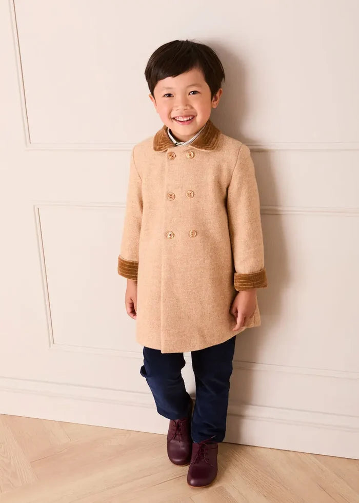 Corduroy Chino Trousers in Navy (18mths-5yrs) TROUSERS from Pepa London