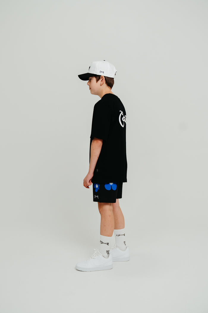 CRATE KIDS SCRIPTED BOX FIT T-SHIRT