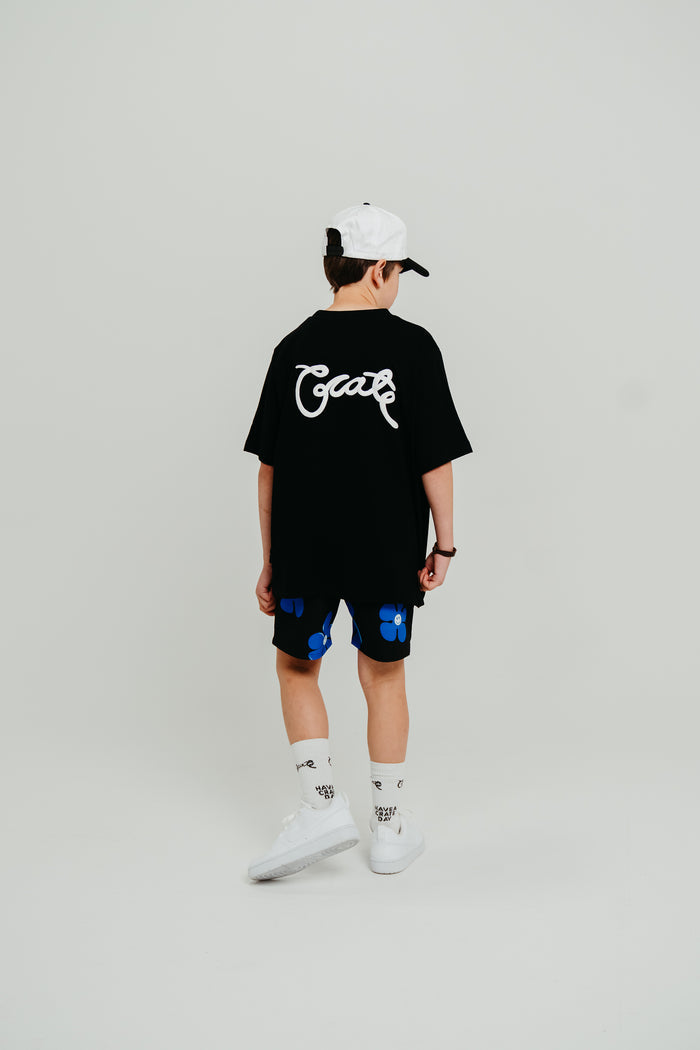 CRATE KIDS SCRIPTED BOX FIT T-SHIRT
