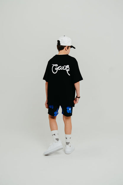 CRATE KIDS SCRIPTED BOX FIT T-SHIRT