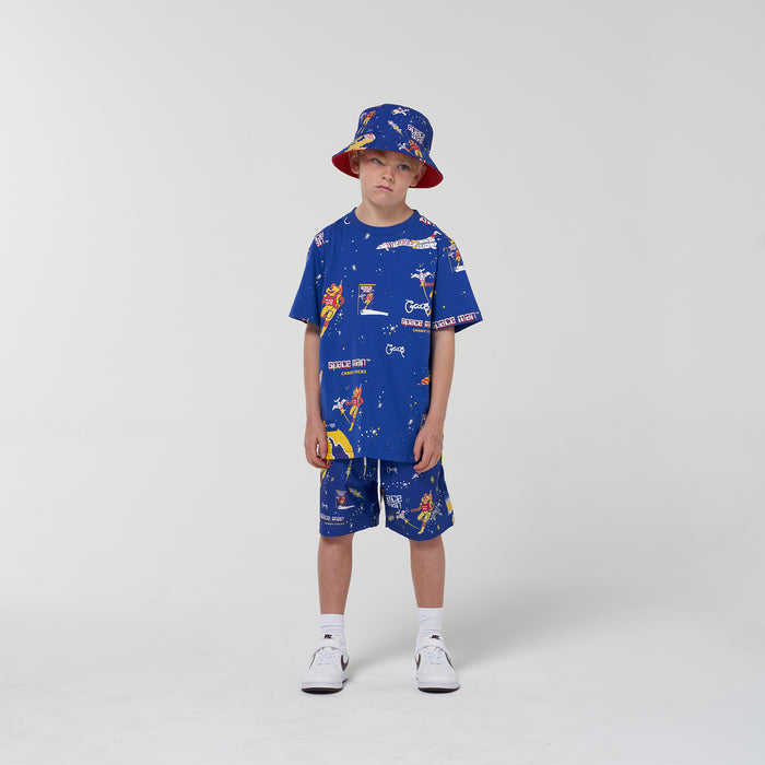 CRATE KIDS X SPACEMAN REVERSIBLE BUCKET HAT