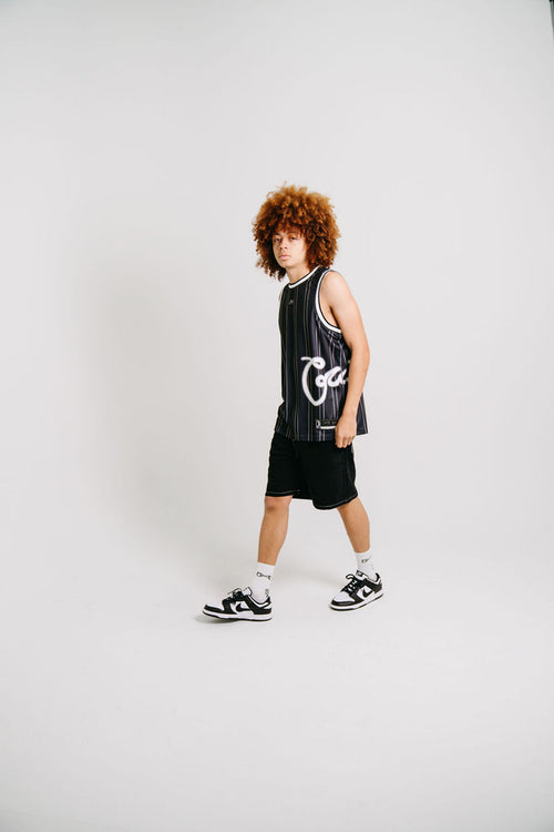 CRATE SIDE SCRIPT BASKETBALL SINGLET