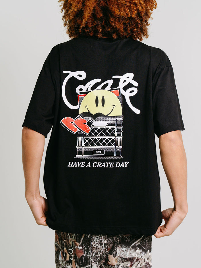 CRATE VINYL HAVE A CRATE DAY BOX FIT TEE
