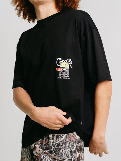 CRATE VINYL HAVE A CRATE DAY BOX FIT TEE