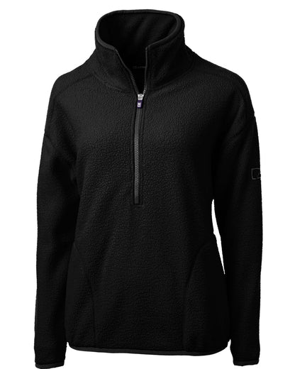 Cutter & Buck Cascade Eco Sherpa Women's Fleece Pullover Jacket