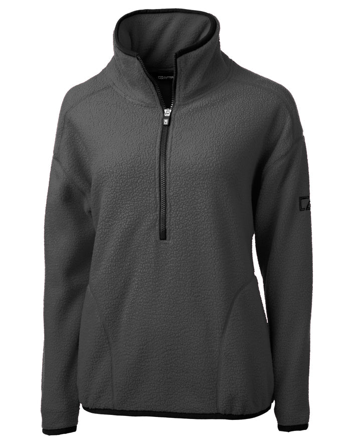 Cutter & Buck Cascade Eco Sherpa Women's Fleece Pullover Jacket