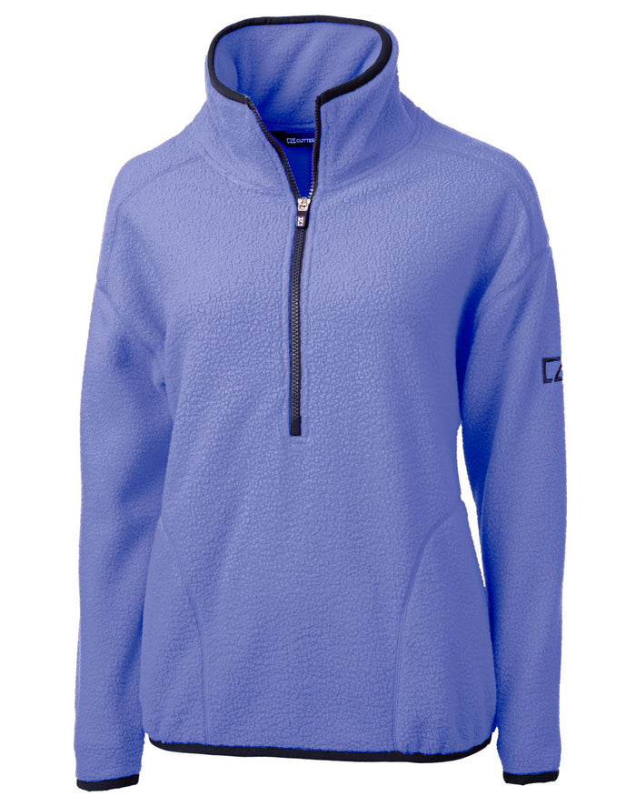 Cutter & Buck Cascade Eco Sherpa Women's Fleece Pullover Jacket
