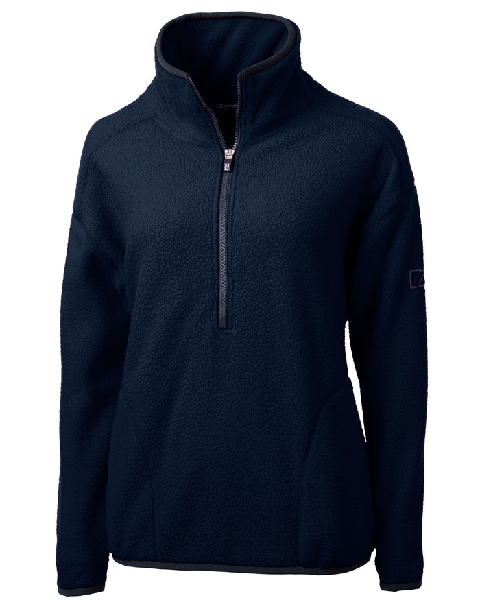 Cutter & Buck Cascade Eco Sherpa Women's Fleece Pullover Jacket