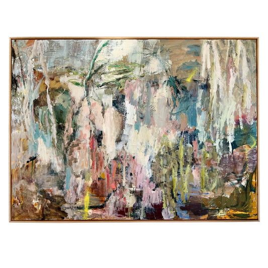 dana dion | original artwork | where silence gathered (110x150cm)