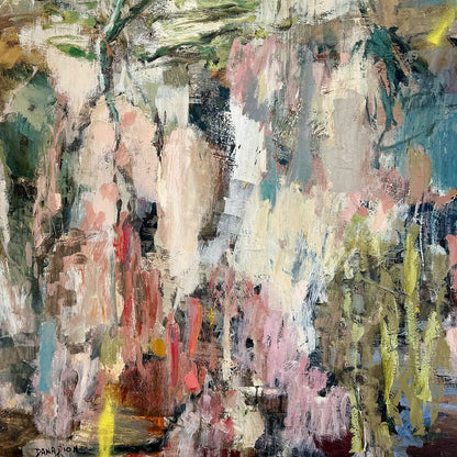 dana dion | original artwork | where silence gathered (110x150cm)