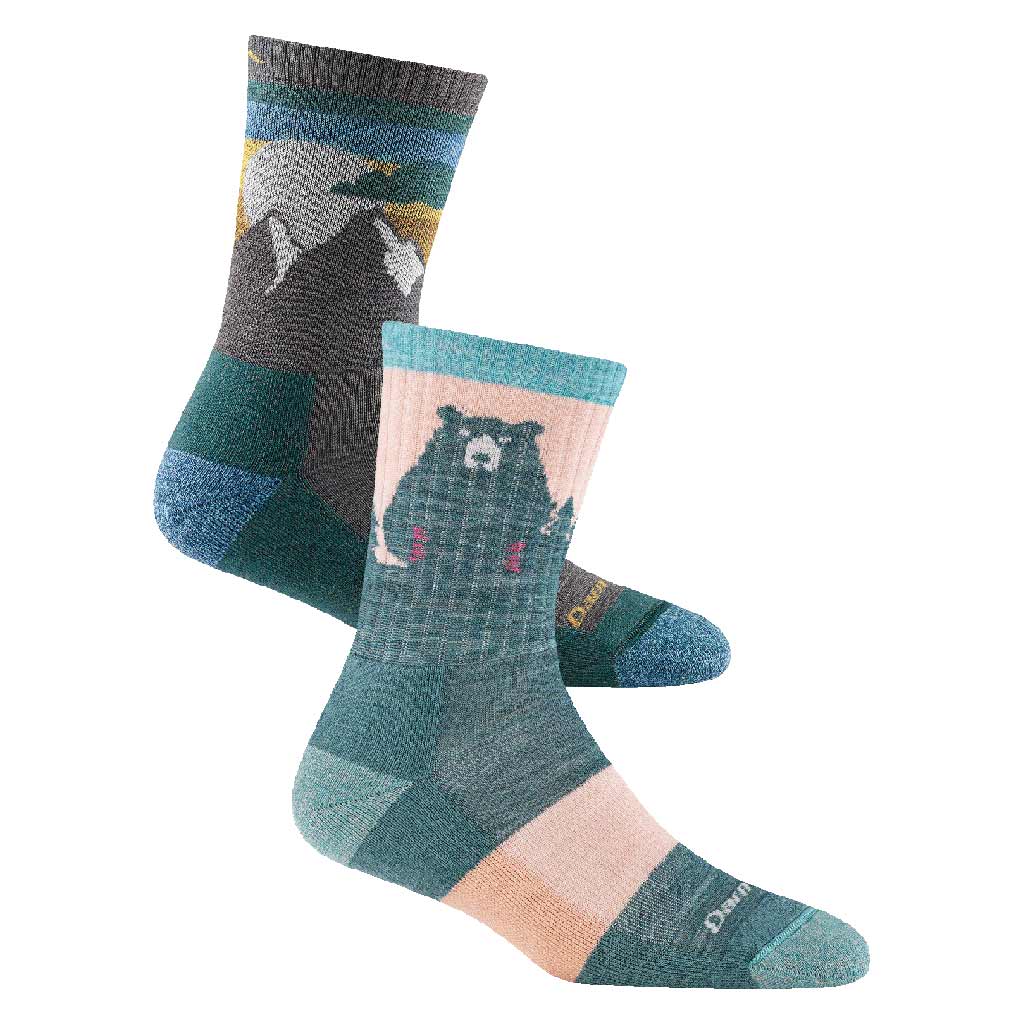 Bear Town Micro Crew Lightweight | Cushion | Women's