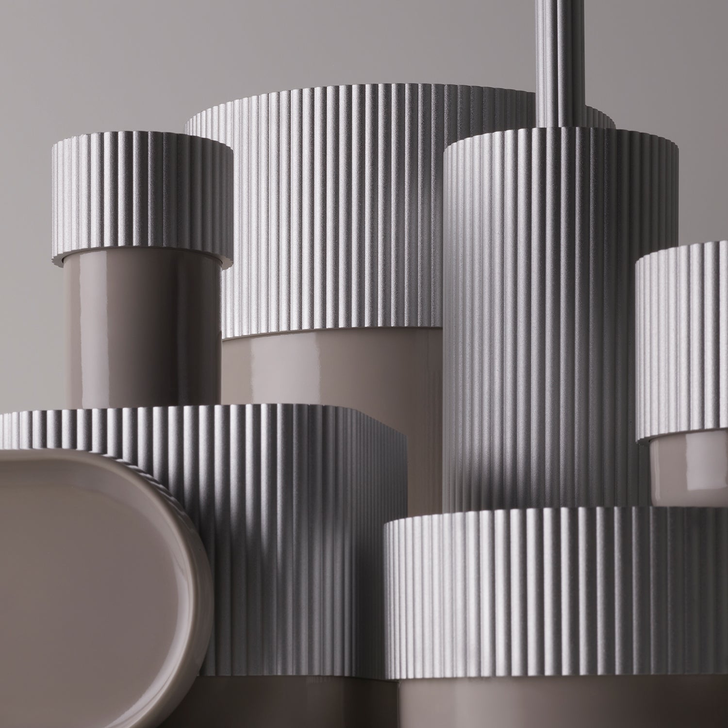 decor walther | OF.LINE series | waste bin | aqua + shell