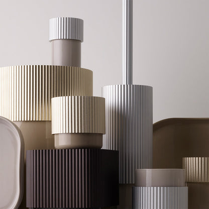 decor walther | OF.LINE series | waste bin | champagne + dune