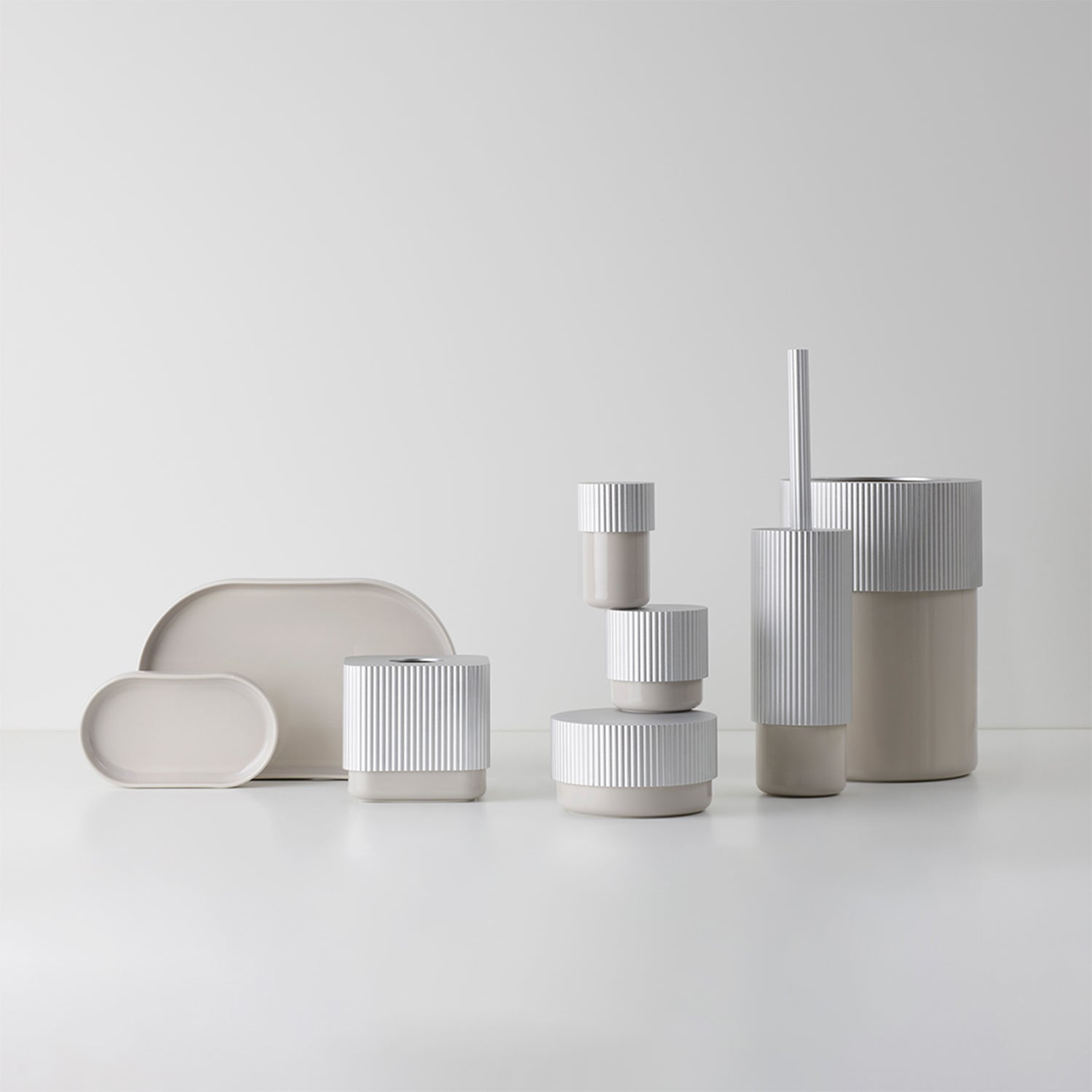decor walther | OF.LINE series | tissue box | aqua + shell