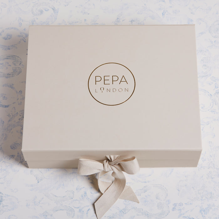 Delicate Blue Cotton Multipack Bibs ACCESSORIES from Pepa London