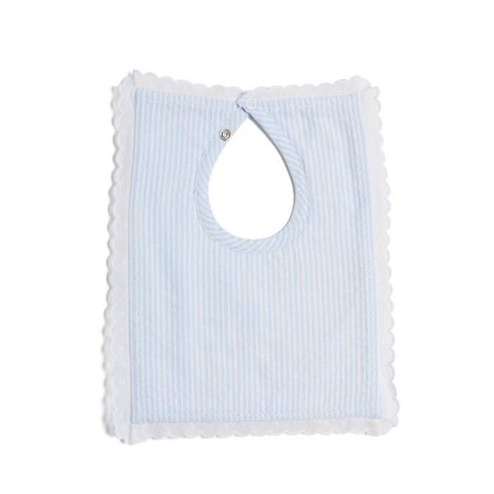 Delicate Blue Cotton Multipack Bibs ACCESSORIES from Pepa London