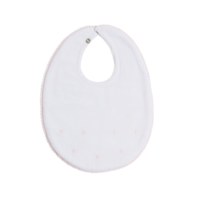 Delicate Pink Cotton Multipack Bibs ACCESSORIES from Pepa London
