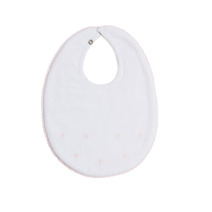 Delicate Pink Cotton Multipack Bibs ACCESSORIES from Pepa London