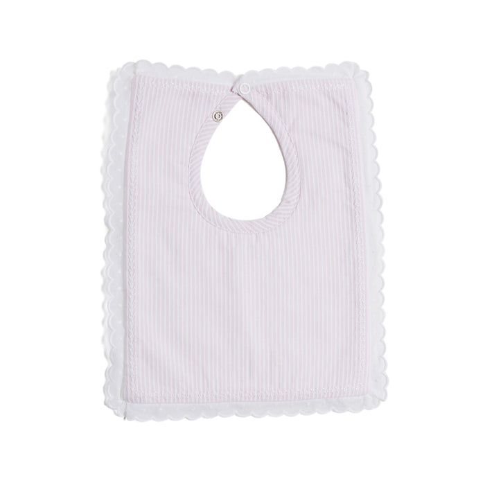 Delicate Pink Cotton Multipack Bibs ACCESSORIES from Pepa London