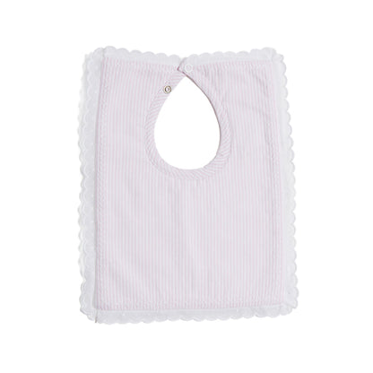 Delicate Pink Cotton Multipack Bibs ACCESSORIES from Pepa London
