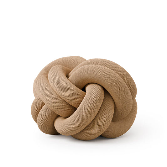 design house stockholm | knot cushion | camel