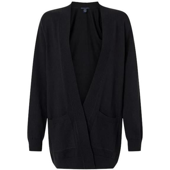 Devon & Jones Women's New Classics Open Cardigan Sweater