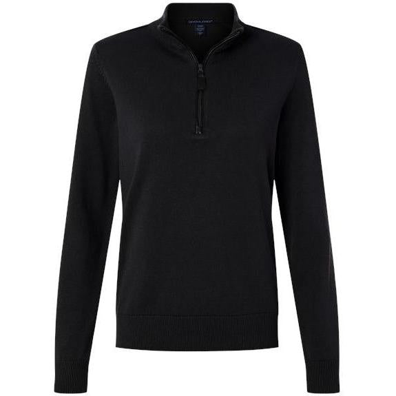 Devon & Jones Women's New Classics Quarter-Zip Sweater