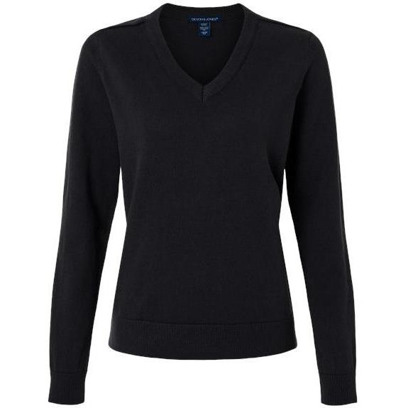 Devon & Jones Women's New Classics V-Neck Sweater