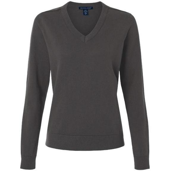 Devon & Jones Women's New Classics V-Neck Sweater