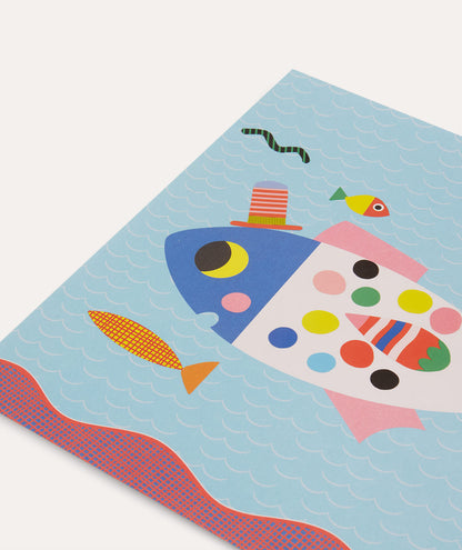 Djeco Create with Stickers Sea Creatures
