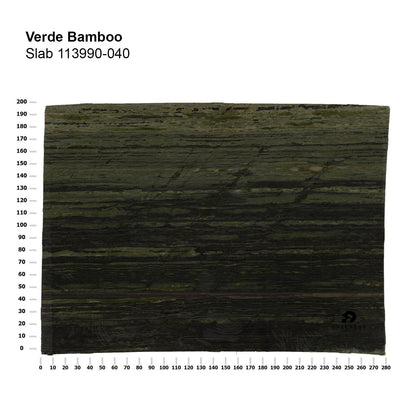 draenert | colin coffee table | verde bamboo stone + black frame