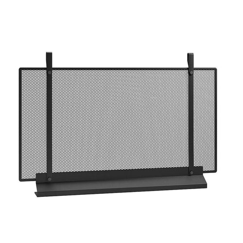 eldvarm | emma fireplace screen | noir 95