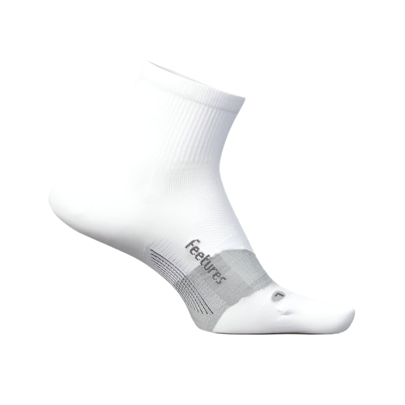 Feetures Eliite Ultra Light Quarter Apparel Feetures White Medium